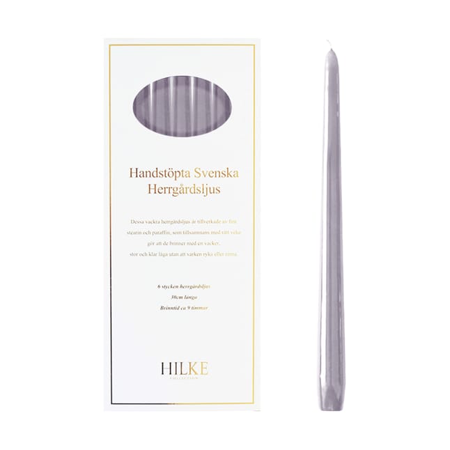 Herrgårdsljus candles 30 cm 六件套装  - Blueberry - Hilke Collection