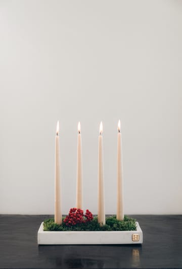 Herrgårdsljus candles 30 cm 六件套装  - 粉色 glossy - Hilke Collection