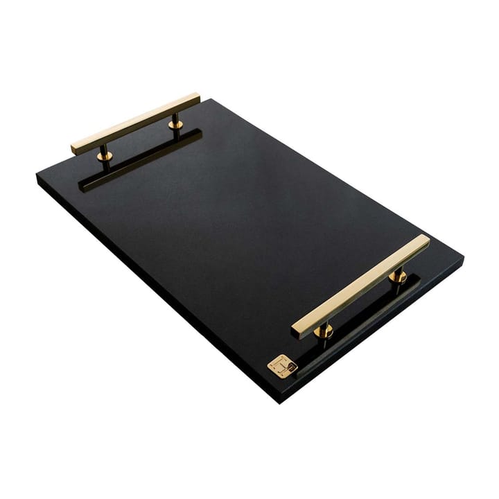 Hilke Collection tray 40.5x25.5 cm - 花岗岩-solid brass - Hilke Collection
