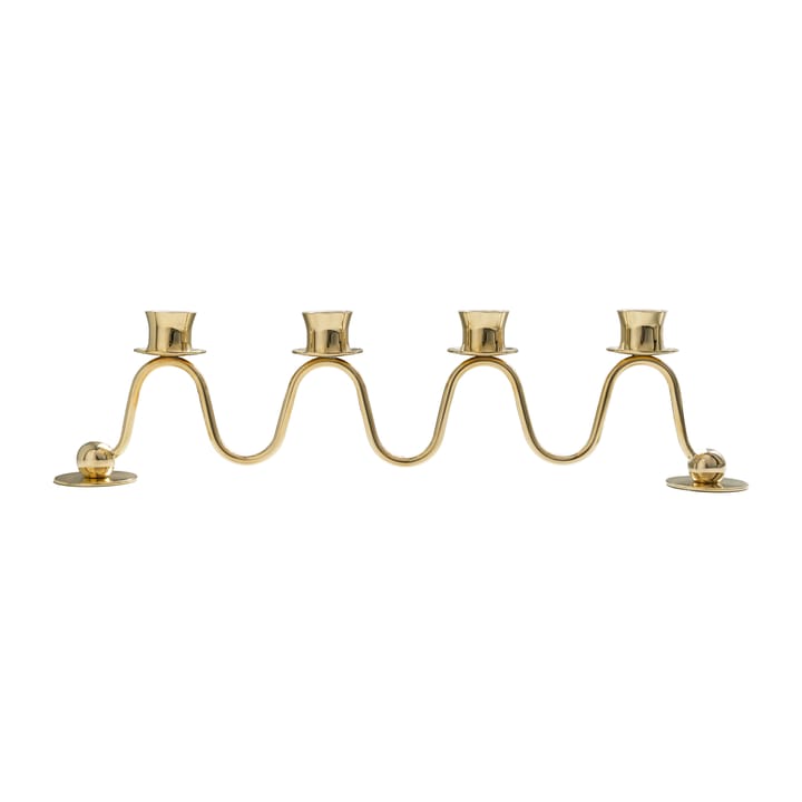 Lignano Sabbiadoro Advent candlestick - Brass - Hilke Collection