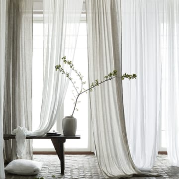 Dalsland curtain with heading tape and channel - optical 白色 - Himla