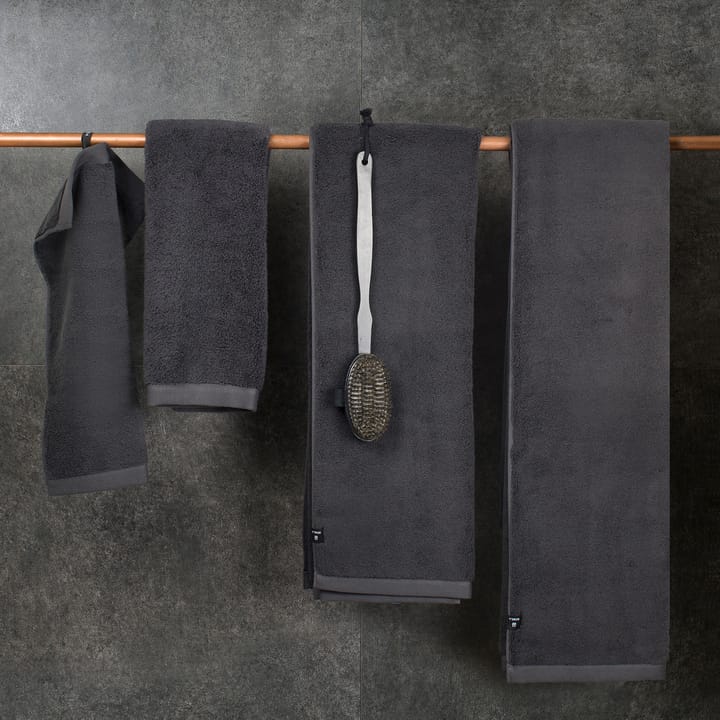 Maxime organic 毛巾  slate - 70x140 cm - Himla