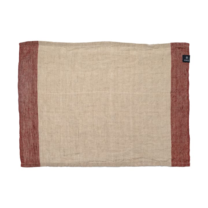 Randolf 餐垫 35x45 cm 2 pack - Lingonberry-natural - Himla