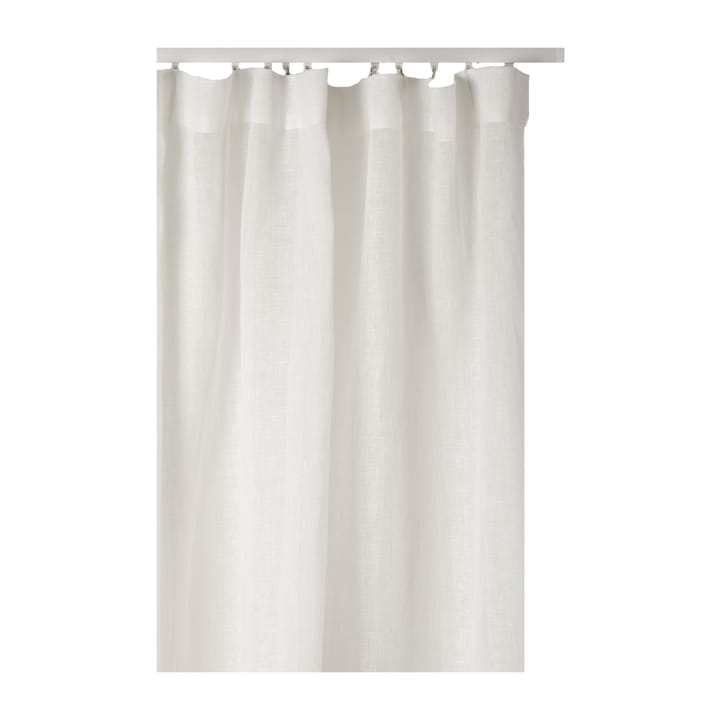 Sirocco curtain with heading tape 135x250 cm - 白色 - Himla