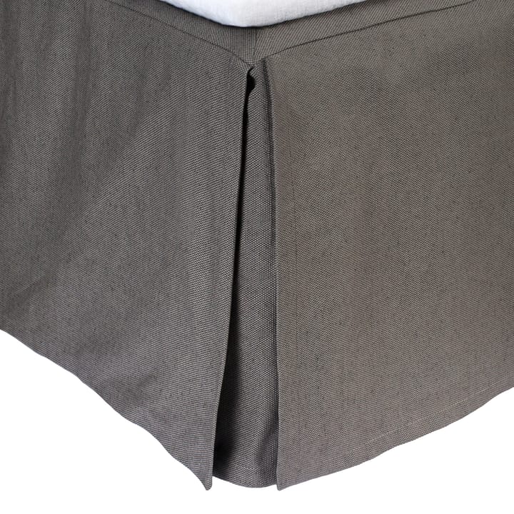 Weoaknight 床帷(床裙) bed skirt  180x220x42 cm - Charcoal - Himla