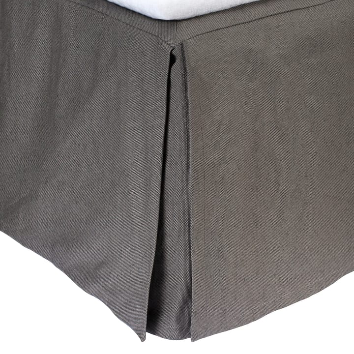 Weoaknight 床帷(床裙) bed skirt  90x220x42 cm - Charcoal - Himla