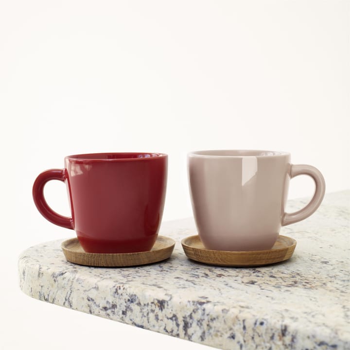 Höganäs 咖啡杯 - 红色 shiny - Höganäs Keramik