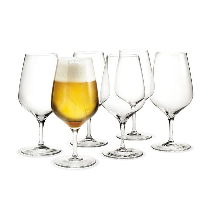 Cabernet 啤酒玻璃杯 64 cl 6 pack - Clear - Holmegaard