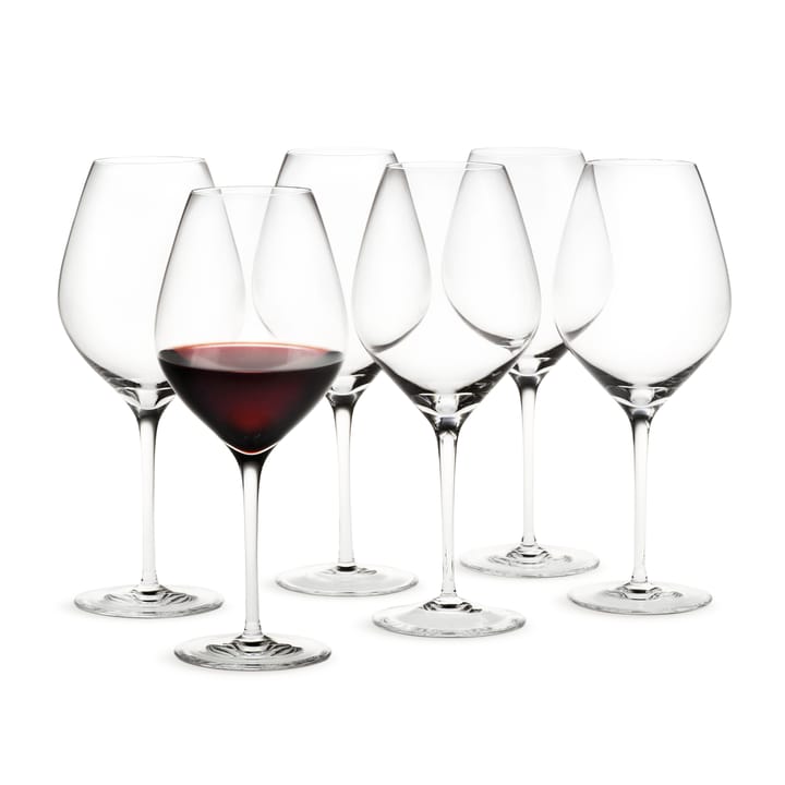 Cabernet red 红酒杯 69 cl 六件套装 - Clear - Holmegaard