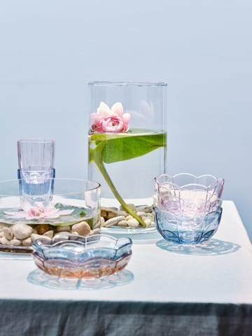 Lily drinking glass 32 cl 两件套装 - 蓝色 iris - Holmegaard