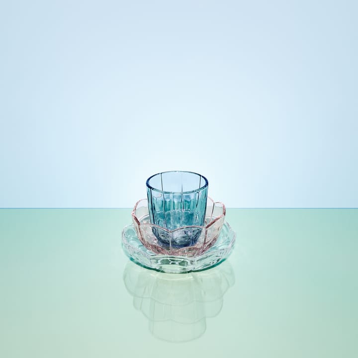 Lily drinking glass 32 cl 两件套装, 蓝色 iris Holmegaard