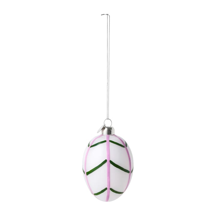 Souvenir easter hanging 装饰 7.5 cm - Leaf - Holmegaard