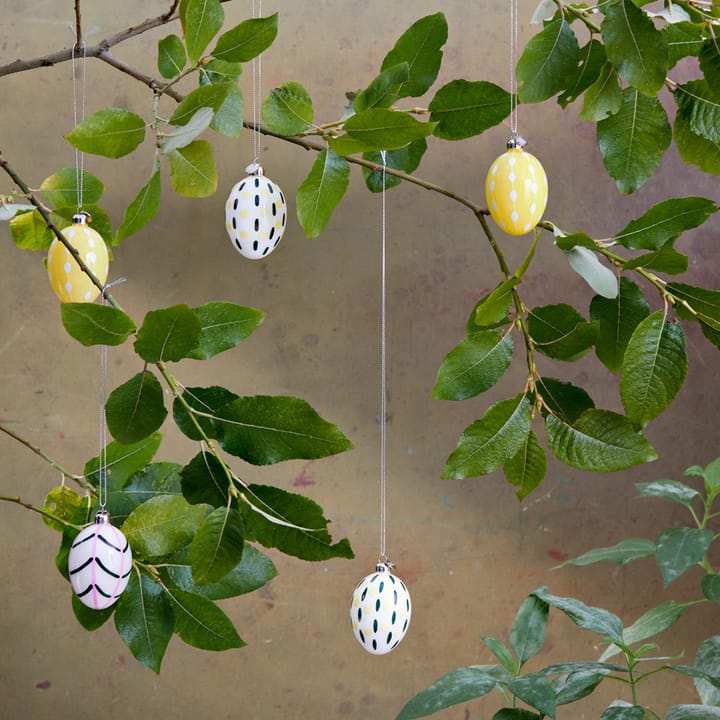 Souvenir easter hanging 装饰 7.5 cm - Leaf - Holmegaard