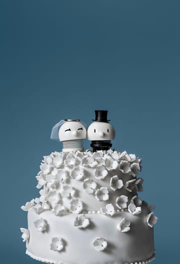 Hoptimist Bride & Groom figure 2件 - 白色 - Hoptimist