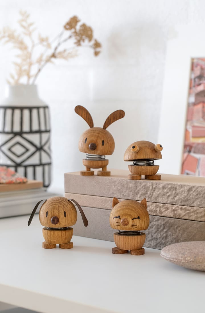 Hoptimist Bunny S figure, Oak Hoptimist