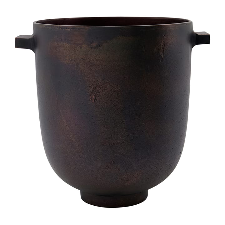 Foem flowerpot Ø20 cm - 棕色ed brass - House Doctor