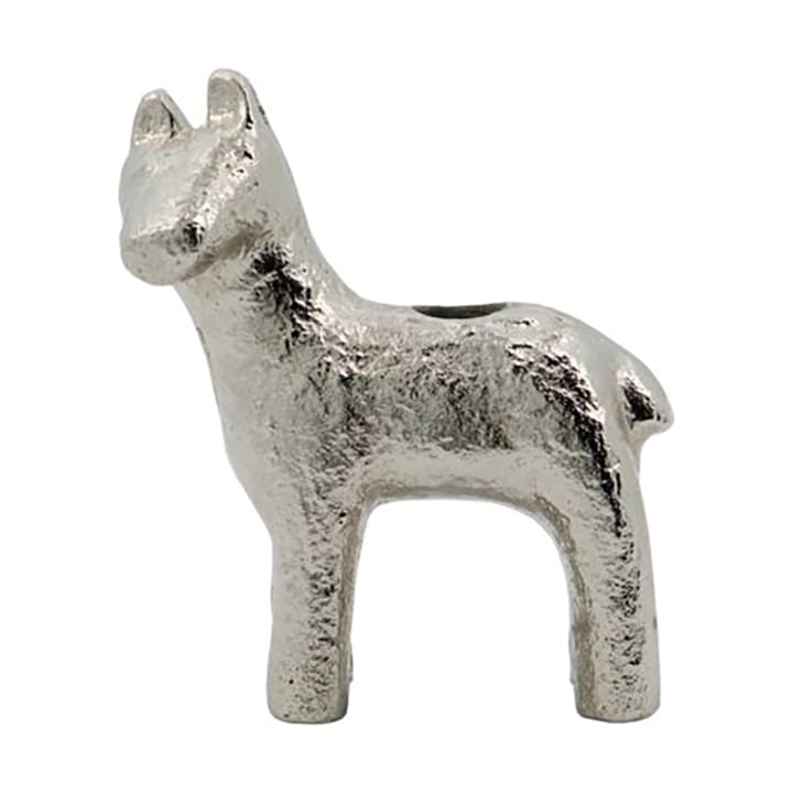 Horse 烛台 7.5 cm - Antique silver - House Doctor