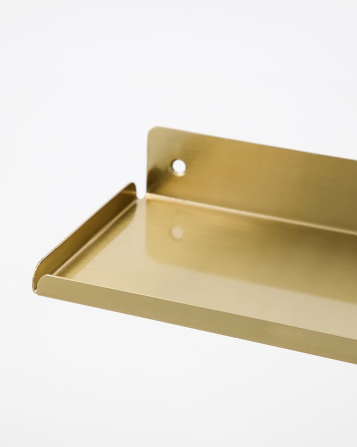 Ledge shelf 80 cm - Brass - House Doctor