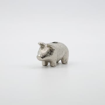 Pig 烛台 5 cm - Antique silver - House Doctor