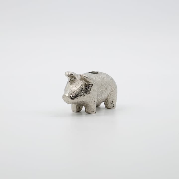 Pig 烛台 5 cm, Antique silver House Doctor