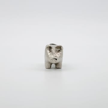 Pig 烛台 5 cm - Antique silver - House Doctor