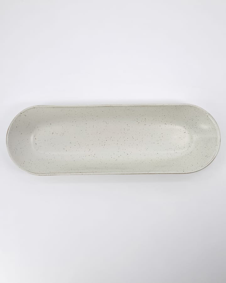 Pion serving 盘子 12x35 cm - 灰色-白色 - House Doctor