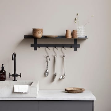 Tag coat rack 80 cm - 黑色 - House Doctor