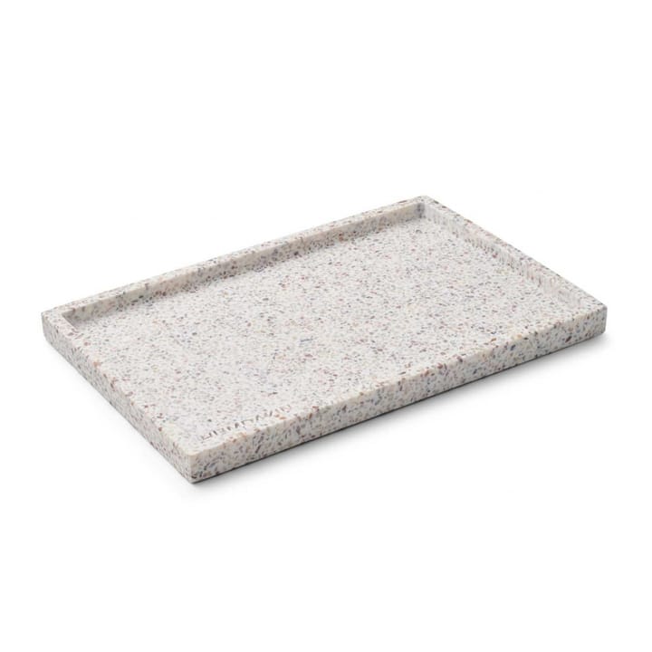 Humdakin 水磨石 tray 30x20 cm - 白色-棕色 - Humdakin