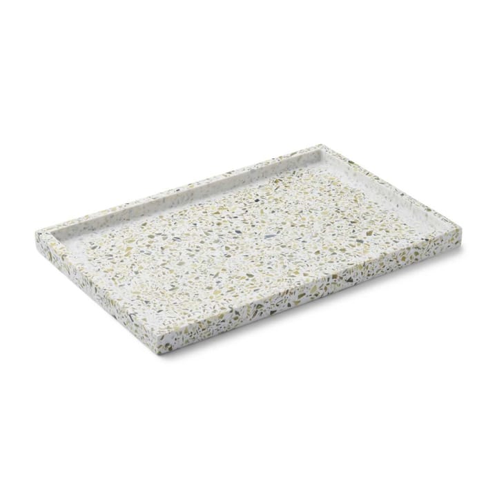Humdakin 水磨石 tray 30x20 cm - 绿色-白色 - Humdakin