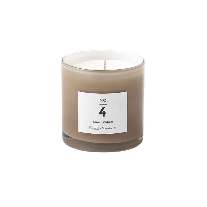 NO. 4 Lemon Verbena scented candle - 200 g - Illume x Bloomingville