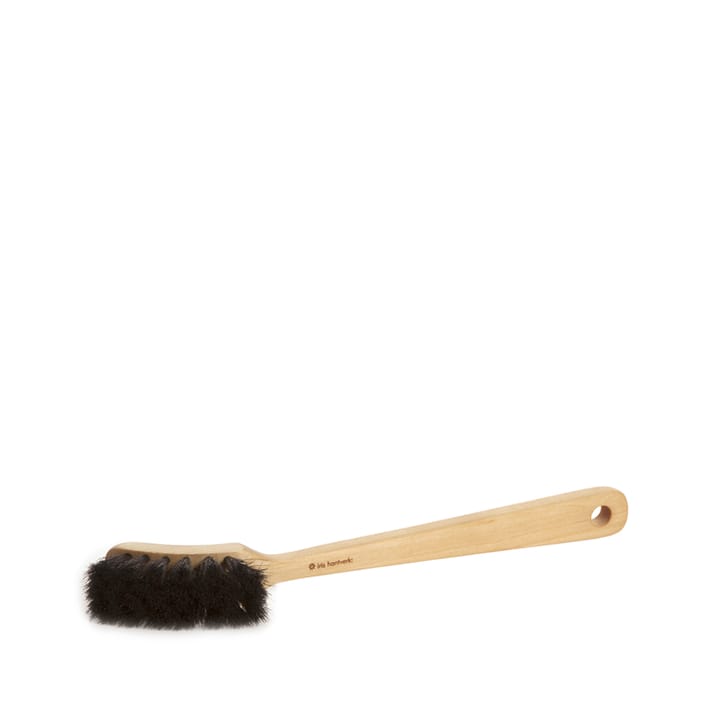 Iris dish brush - Oiled birch, 黑色 horse hair - Iris Hantverk