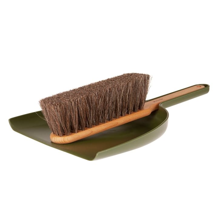 Iris Hantverk broom 和 dustpan 套装 short - 苔藓绿 - Iris Hantverk