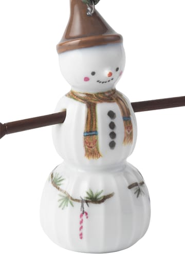 Hammershøi Christmas snow boy hanging - 白色 - Kähler