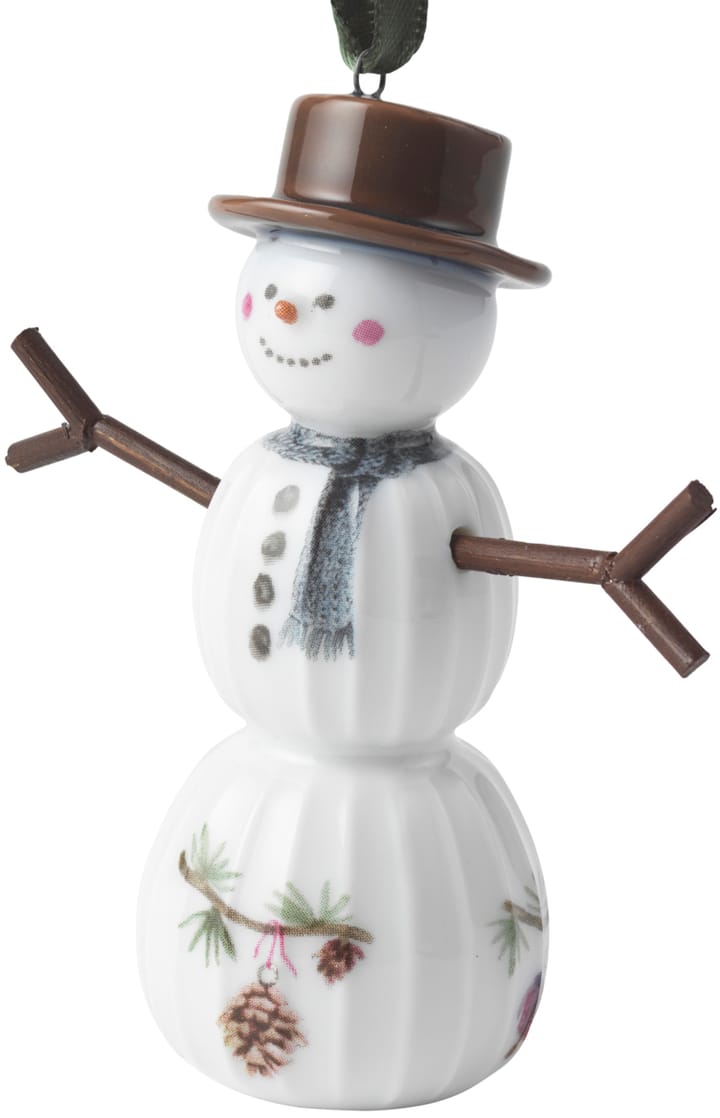 Hammershøi Christmas snowman hanging - 白色 - Kähler