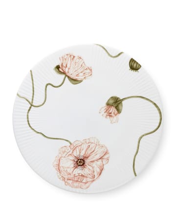 Hammershøi Poppy Cake platter Ø30 cm - 白色 - Kähler