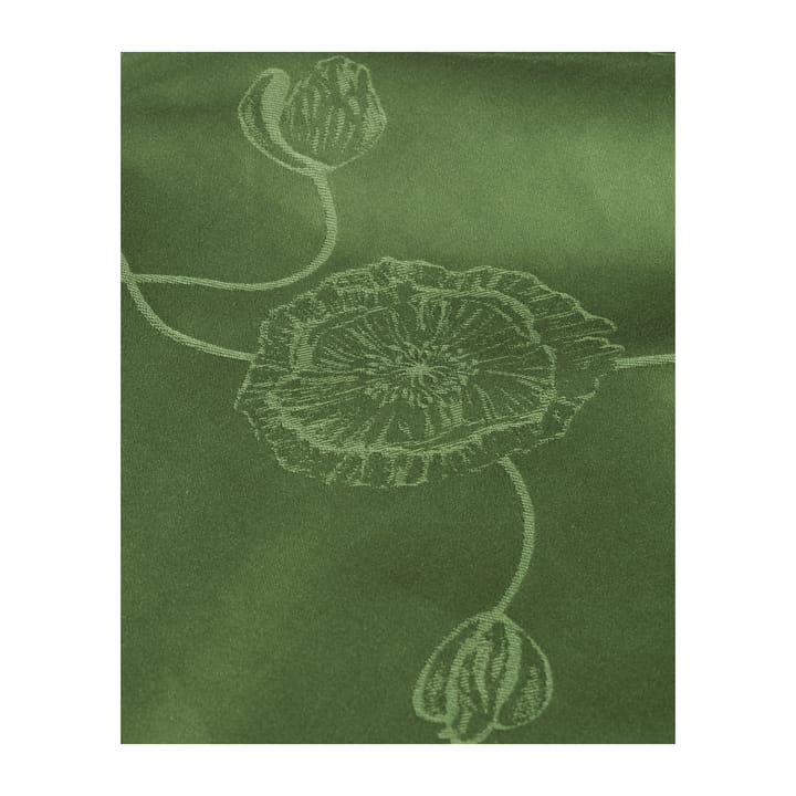 Hammershøi Poppy damask 桌布 green - 150x200 cm - Kähler