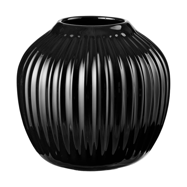 Hammershøi 花瓶 小 - 黑色 - Kähler
