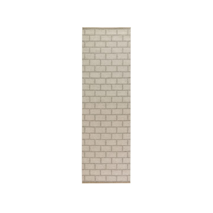 Brick hallway 桌布（runner） - Light 灰色, 80x250 cm - Kateha