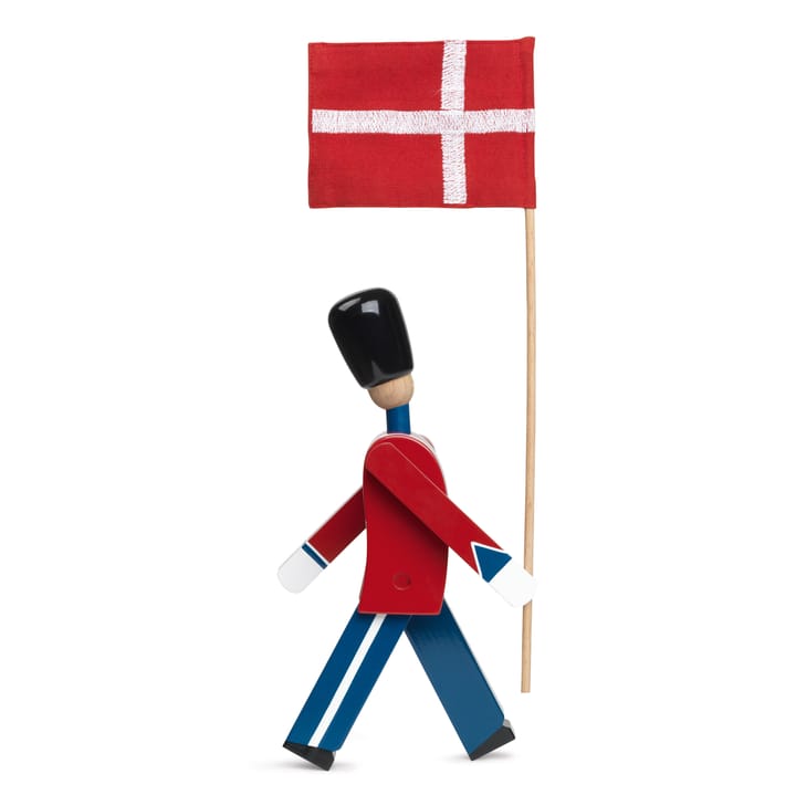 Kay Bojesen guard with textile flag, 29,5 cm Kay Bojesen Denmark