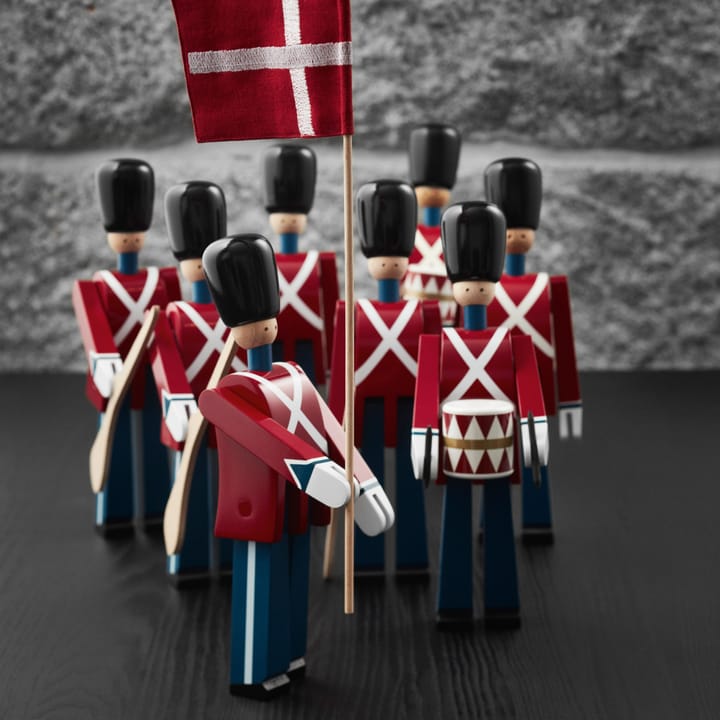 Kay Bojesen guard with textile flag, 29,5 cm Kay Bojesen Denmark