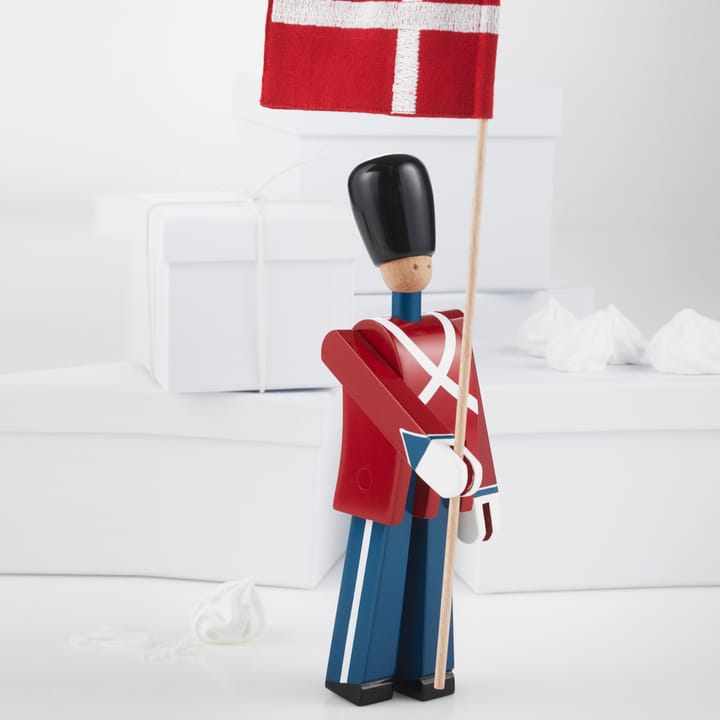 Kay Bojesen guard with textile flag, 29,5 cm Kay Bojesen Denmark