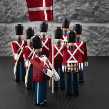 Kay Bojesen guard with textile flag - 29,5 cm - Kay Bojesen Denmark