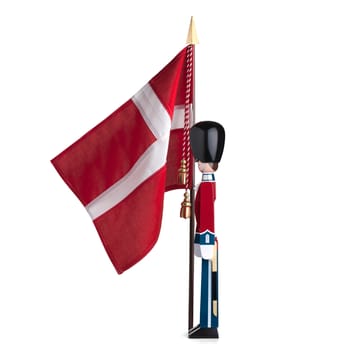 Kay Bojesen guard with textile flag - 50 cm - Kay Bojesen Denmark