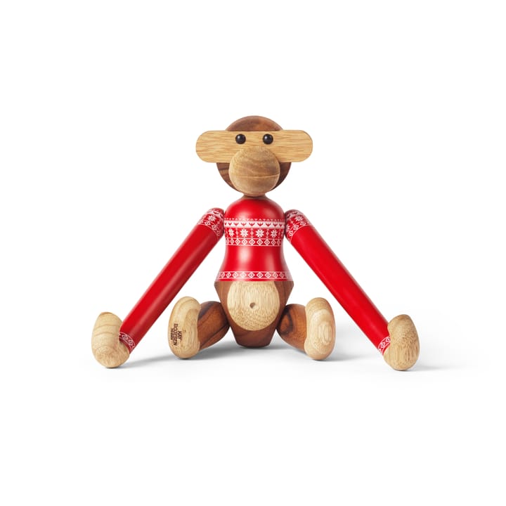 Kay Bojesen monkey 小 Christmas Jumper 2024 - Teak-Limba - Kay Bojesen Denmark