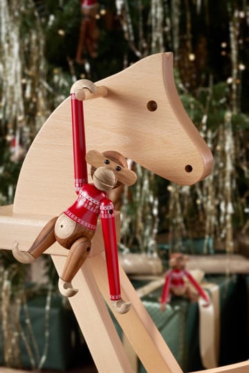 Kay Bojesen monkey 小 Christmas Jumper 2024 - Teak-Limba - Kay Bojesen Denmark