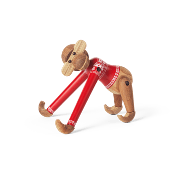 Kay Bojesen monkey mini Christmas Jumper 2024 - Teak-Limba - Kay Bojesen Denmark