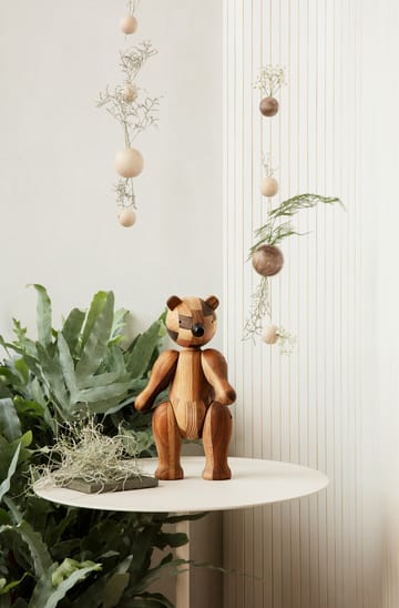 Kay Bojesen wooden bear anniversary edition mixed wood - Medium - Kay Bojesen Denmark