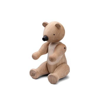 Kay Bojesen wooden bear medium - oak and maple - Kay Bojesen Denmark