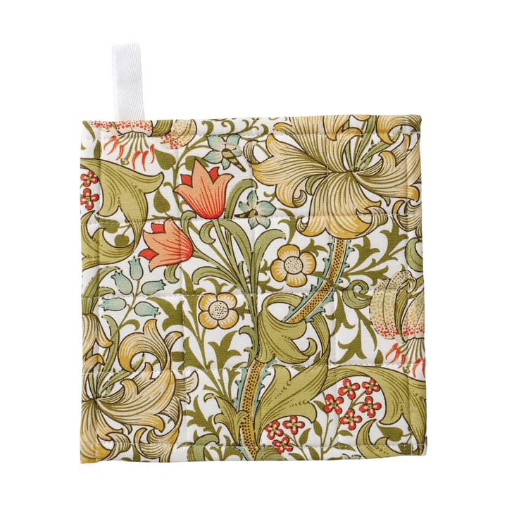 Golden Lily pot holder 20x20 cm - 彩色 - Klippan Yllefabrik