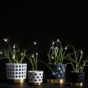 Trio Pot square flower pot - 米色, medium - KLONG